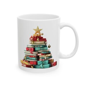 Christmas Book Tree Design 14 Mug – Book Lover Christmas Coffee Mug – 11oz/15oz Ceramic Mug - 11765_0_right.jpg Christmas Book Tree Design 14 Mug – Book Lover Christmas Coffee Mug – 11oz/15oz Ceramic Mug