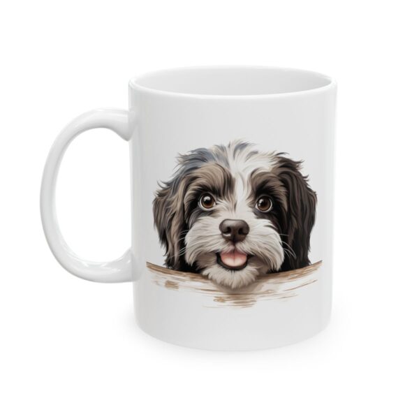 Havanese Peeking Dog Mug – Dog Lover Coffee Mug – 11oz/15oz Ceramic Mug - 12442_1_left.jpg Havanese Peeking Dog Mug – Dog Lover Coffee Mug – 11oz/15oz Ceramic Mug