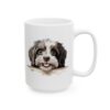 Havanese Peeking Dog Mug – Dog Lover Coffee Mug – 11oz/15oz Ceramic Mug - 12442_2_right.jpg Havanese Peeking Dog Mug – Dog Lover Coffee Mug – 11oz/15oz Ceramic Mug
