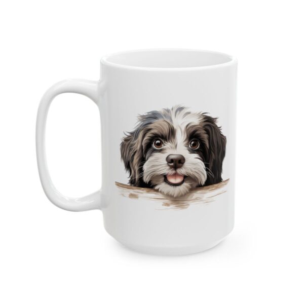 Havanese Peeking Dog Mug – Dog Lover Coffee Mug – 11oz/15oz Ceramic Mug - 12442_3_left.jpg Havanese Peeking Dog Mug – Dog Lover Coffee Mug – 11oz/15oz Ceramic Mug