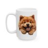 Chow Chow Peeking Dog Mug – Dog Lover Coffee Mug – 11oz/15oz Ceramic Mug - 12562_3_left.jpg Chow Chow Peeking Dog Mug – Dog Lover Coffee Mug – 11oz/15oz Ceramic Mug