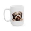 Lhasa Apso Peeking Dog Mug – Dog Lover Coffee Mug – 11oz/15oz Ceramic Mug - 12566_3_left.jpg Lhasa Apso Peeking Dog Mug – Dog Lover Coffee Mug – 11oz/15oz Ceramic Mug