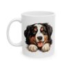 Bernese Mountain Dog Peeking Dog Mug – Dog Lover Coffee Mug – 11oz/15oz Ceramic Mug