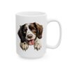 English Springer Spaniel Peeking Dog Mug – Dog Lover Coffee Mug – 11oz/15oz Ceramic Mug - 12617_2_right.jpg English Springer Spaniel Peeking Dog Mug – Dog Lover Coffee Mug – 11oz/15oz Ceramic Mug