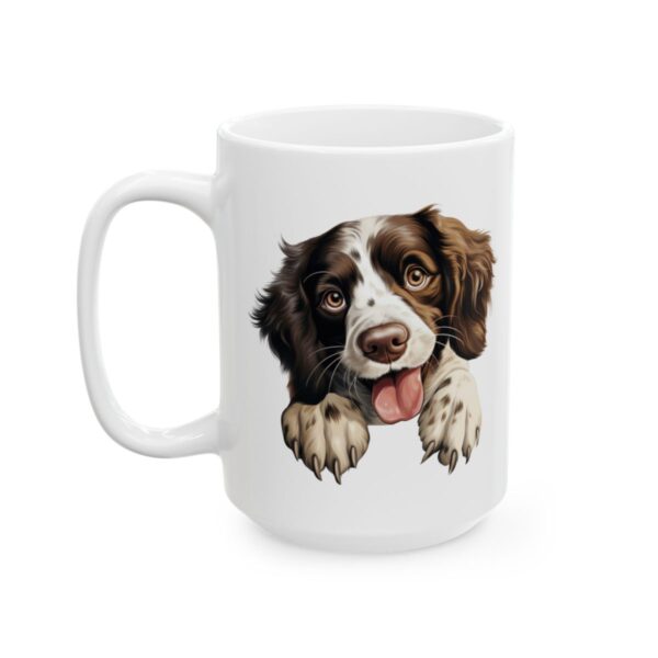 English Springer Spaniel Peeking Dog Mug – Dog Lover Coffee Mug – 11oz/15oz Ceramic Mug - 12617_3_left.jpg English Springer Spaniel Peeking Dog Mug – Dog Lover Coffee Mug – 11oz/15oz Ceramic Mug