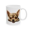 Chihuahua Peeking Dog Mug – Dog Lover Coffee Mug – 11oz/15oz Ceramic Mug - 12626_0_right.jpg Chihuahua Peeking Dog Mug – Dog Lover Coffee Mug – 11oz/15oz Ceramic Mug