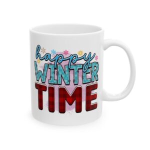 Happy Winter Time Plaid Winter Mug – Cozy Winter Coffee Mug – 11oz/15oz Ceramic Mug - 14930_0_right.jpg Happy Winter Time Plaid Winter Mug – Cozy Winter Coffee Mug – 11oz/15oz Ceramic Mug