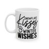 Snowflake Kisses and Winter Wishes Winter Mug – Cozy Winter Coffee Mug – 11oz/15oz Ceramic Mug - 14957_1_left.jpg Snowflake Kisses and Winter Wishes Winter Mug – Cozy Winter Coffee Mug – 11oz/15oz Ceramic Mug