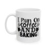 I Run on Coffee and Baking Baking Mug – Baker Coffee Mug – 11oz/15oz Ceramic Mug