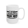 Meals and Memories Made Here Baking Mug – Baker Coffee Mug – 11oz/15oz Ceramic Mug - 16038_2_right.jpg Meals and Memories Made Here Baking Mug – Baker Coffee Mug – 11oz/15oz Ceramic Mug