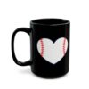 Baseball Heart Baseball Mug – Baseball Fan Coffee Mug – 11oz/15oz Ceramic Mug - 16166_3_left.jpg Baseball Heart Baseball Mug – Baseball Fan Coffee Mug – 11oz/15oz Ceramic Mug