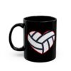 Volleyball Heart Volleyball Mug – Volleyball Fan Coffee Mug – 11oz/15oz Ceramic Mug - 16173_1_left.jpg Volleyball Heart Volleyball Mug – Volleyball Fan Coffee Mug – 11oz/15oz Ceramic Mug