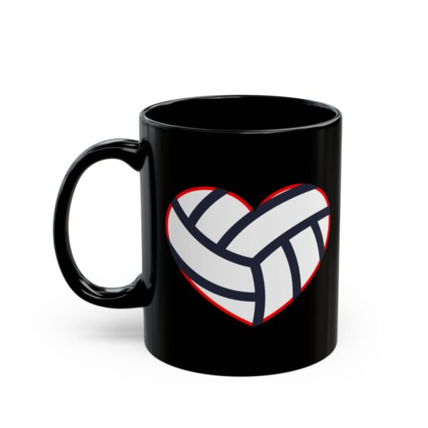 Volleyball Heart Volleyball Mug – Volleyball Fan Coffee Mug – 11oz/15oz Ceramic Mug - 16173_1_left.jpg Volleyball Heart Volleyball Mug – Volleyball Fan Coffee Mug – 11oz/15oz Ceramic Mug