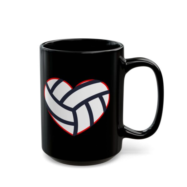 Volleyball Heart Volleyball Mug – Volleyball Fan Coffee Mug – 11oz/15oz Ceramic Mug - 16173_2_right.jpg Volleyball Heart Volleyball Mug – Volleyball Fan Coffee Mug – 11oz/15oz Ceramic Mug