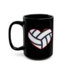 Volleyball Heart Volleyball Mug – Volleyball Fan Coffee Mug – 11oz/15oz Ceramic Mug - 16173_3_left.jpg Volleyball Heart Volleyball Mug – Volleyball Fan Coffee Mug – 11oz/15oz Ceramic Mug