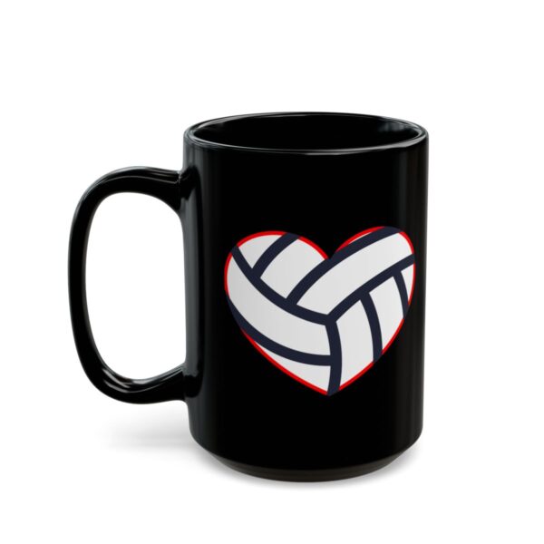 Volleyball Heart Volleyball Mug – Volleyball Fan Coffee Mug – 11oz/15oz Ceramic Mug - 16173_3_left.jpg Volleyball Heart Volleyball Mug – Volleyball Fan Coffee Mug – 11oz/15oz Ceramic Mug