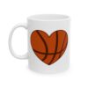 Basketball Heart Basketball Mug – Basketball Fan Coffee Mug – 11oz/15oz Ceramic Mug - 16179_1_left.jpg Basketball Heart Basketball Mug – Basketball Fan Coffee Mug – 11oz/15oz Ceramic Mug