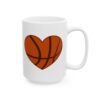 Basketball Heart Basketball Mug – Basketball Fan Coffee Mug – 11oz/15oz Ceramic Mug - 16179_2_right.jpg Basketball Heart Basketball Mug – Basketball Fan Coffee Mug – 11oz/15oz Ceramic Mug