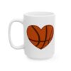 Basketball Heart Basketball Mug – Basketball Fan Coffee Mug – 11oz/15oz Ceramic Mug - 16179_3_left.jpg Basketball Heart Basketball Mug – Basketball Fan Coffee Mug – 11oz/15oz Ceramic Mug