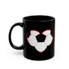 Soccer Heart Soccer Mug – Soccer Fan Coffee Mug – 11oz/15oz Ceramic Mug - 16185_1_left.jpg Soccer Heart Soccer Mug – Soccer Fan Coffee Mug – 11oz/15oz Ceramic Mug