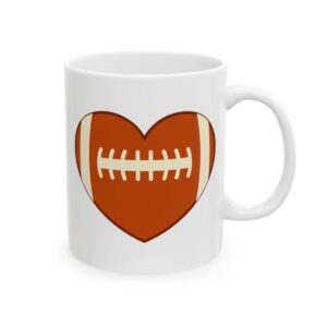 Football Heart Football Mug – Football Fan Coffee Mug – 11oz/15oz Ceramic Mug - 16234_0_right.jpg Football Heart Football Mug – Football Fan Coffee Mug – 11oz/15oz Ceramic Mug