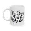 Blushing Bride Wedding Mug – Wedding Party Coffee Mug – 11oz/15oz Ceramic Mug