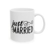 Just Married Wedding Mug – Wedding Party Coffee Mug – 11oz/15oz Ceramic Mug - 16481_0_right.jpg Just Married Wedding Mug – Wedding Party Coffee Mug – 11oz/15oz Ceramic Mug