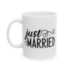 Just Married Wedding Mug – Wedding Party Coffee Mug – 11oz/15oz Ceramic Mug - 16481_1_left.jpg Just Married Wedding Mug – Wedding Party Coffee Mug – 11oz/15oz Ceramic Mug