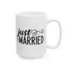 Just Married Wedding Mug – Wedding Party Coffee Mug – 11oz/15oz Ceramic Mug - 16481_2_right.jpg Just Married Wedding Mug – Wedding Party Coffee Mug – 11oz/15oz Ceramic Mug