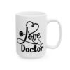 Love Doctor Heart Stethoscope Medical Mug – Healthcare Gift Coffee Mug – 11oz/15oz Ceramic Mug - 21168_2_right.jpg Love Doctor Heart Stethoscope Medical Mug – Healthcare Gift Coffee Mug – 11oz/15oz Ceramic Mug