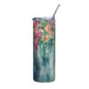 Pink Carnation Watercolor Flowers Tumbler – 20oz Stainless Steel Tumbler - 9448_1_left.jpg Pink Carnation Watercolor Flowers Tumbler – 20oz Stainless Steel Tumbler