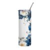 Blue Delphinium and Rose Floral Frame Tumbler – 20oz Stainless Steel Tumbler - 9450_2_right.jpg Blue Delphinium and Rose Floral Frame Tumbler – 20oz Stainless Steel Tumbler