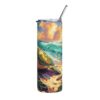 Beach Sea Turtle Tumbler – 20oz Stainless Steel Tumbler