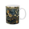 Eastern Enchantment Navy and Gold Clouds with White Flowers Mug – 11oz/15oz Ceramic Mug - 9501_0_right.jpg Eastern Enchantment Navy and Gold Clouds with White Flowers Mug – 11oz/15oz Ceramic Mug