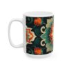Eastern Enchantment Green and Red Lotus Mandala Mug – 11oz/15oz Ceramic Mug - 9507_3_left.jpg Eastern Enchantment Green and Red Lotus Mandala Mug – 11oz/15oz Ceramic Mug