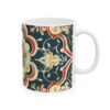 Eastern Enchantment Cream Red and Teal Mandala Mug – 11oz/15oz Ceramic Mug - 9511_0_right.jpg Eastern Enchantment Cream Red and Teal Mandala Mug – 11oz/15oz Ceramic Mug