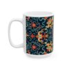 Eastern Enchantment Navy Floral Medallion Mug – 11oz/15oz Ceramic Mug - 9519_3_left.jpg Eastern Enchantment Navy Floral Medallion Mug – 11oz/15oz Ceramic Mug