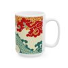 Eastern Enchantment Teal Dragon Scales with Red Clouds Mug – 11oz/15oz Ceramic Mug - 9528_2_right.jpg Eastern Enchantment Teal Dragon Scales with Red Clouds Mug – 11oz/15oz Ceramic Mug