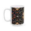 Eastern Enchantment Dark Floral Medallion Mug – 11oz/15oz Ceramic Mug - 9536_3_left.jpg Eastern Enchantment Dark Floral Medallion Mug – 11oz/15oz Ceramic Mug