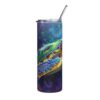 Neon Sea Turtle Tumbler – 20oz Stainless Steel Tumbler