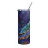 Neon Sea Turtle Tumbler – 20oz Stainless Steel Tumbler