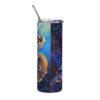 Neon Sea Turtle Tumbler – 20oz Stainless Steel Tumbler