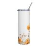Yellow Wildflower Bouquet Tumbler – 20oz Stainless Steel Tumbler - 9566_0_front.jpg Yellow Wildflower Bouquet Tumbler – 20oz Stainless Steel Tumbler