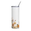 Yellow Wildflower Bouquet Tumbler – 20oz Stainless Steel Tumbler - 9566_1_left.jpg Yellow Wildflower Bouquet Tumbler – 20oz Stainless Steel Tumbler
