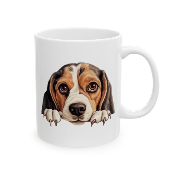 Beagle Peeking Dog Mug – Dog Lover Coffee Mug – 11oz/15oz Ceramic Mug - 9961_0_right.jpg Beagle Peeking Dog Mug – Dog Lover Coffee Mug – 11oz/15oz Ceramic Mug
