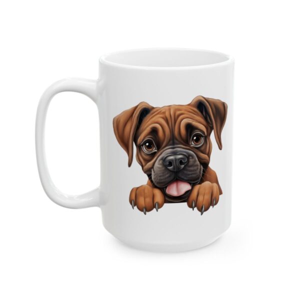 Boxer Peeking Dog Mug – Dog Lover Coffee Mug – 11oz/15oz Ceramic Mug - 9975_3_left.jpg Boxer Peeking Dog Mug – Dog Lover Coffee Mug – 11oz/15oz Ceramic Mug