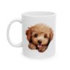 Poodle Peeking Dog Mug – Dog Lover Coffee Mug – 11oz/15oz Ceramic Mug - 9980_1_left.jpg Poodle Peeking Dog Mug – Dog Lover Coffee Mug – 11oz/15oz Ceramic Mug