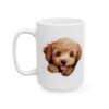 Poodle Peeking Dog Mug – Dog Lover Coffee Mug – 11oz/15oz Ceramic Mug - 9980_3_left.jpg Poodle Peeking Dog Mug – Dog Lover Coffee Mug – 11oz/15oz Ceramic Mug