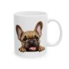 French Bulldog Peeking Dog Mug – Dog Lover Coffee Mug – 11oz/15oz Ceramic Mug - 9995_0_right.jpg French Bulldog Peeking Dog Mug – Dog Lover Coffee Mug – 11oz/15oz Ceramic Mug