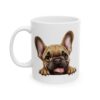 French Bulldog Peeking Dog Mug – Dog Lover Coffee Mug – 11oz/15oz Ceramic Mug - 9995_1_left.jpg French Bulldog Peeking Dog Mug – Dog Lover Coffee Mug – 11oz/15oz Ceramic Mug